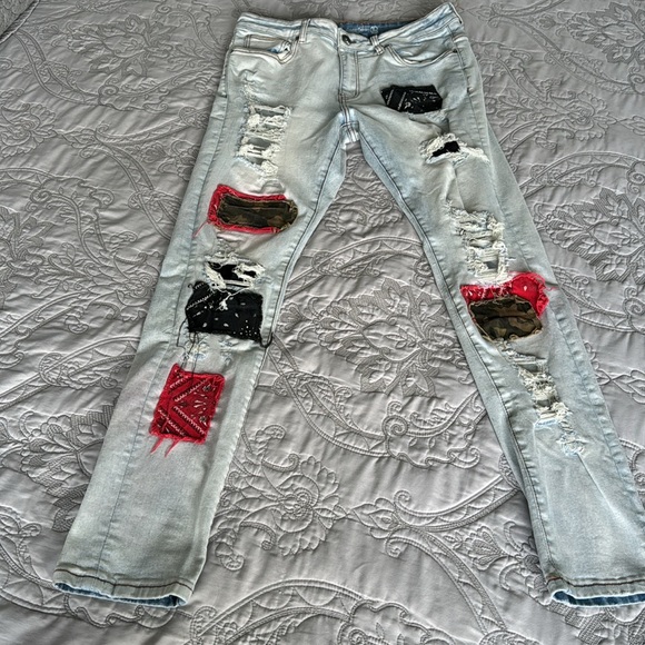 Crysp Harvey 2.0 Light Blue Denim Jeans - Picture 7 of 7